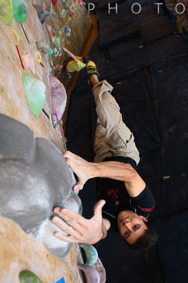 California Comp at the Front Climbing Club. Copyright Nate Young and Crux Photo.