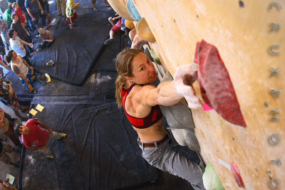 California Comp at the Front Climbing Club. Copyright Nate Young and Crux Photo.